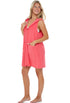 SLEEVELESS ZIP FRONT HOODIE W/ PATCH POCKETS - TERRY
